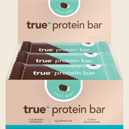 True Protein Protein Bar Choc Mint 12x63g