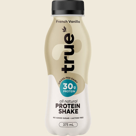 True Protein All Natural Protein Shake French Vanilla 12x375ml