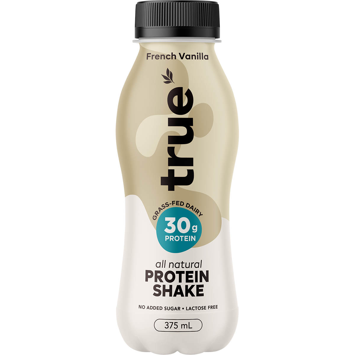 True Protein French Vanilla All Natural Protein Shake 375ml x 12 Pack