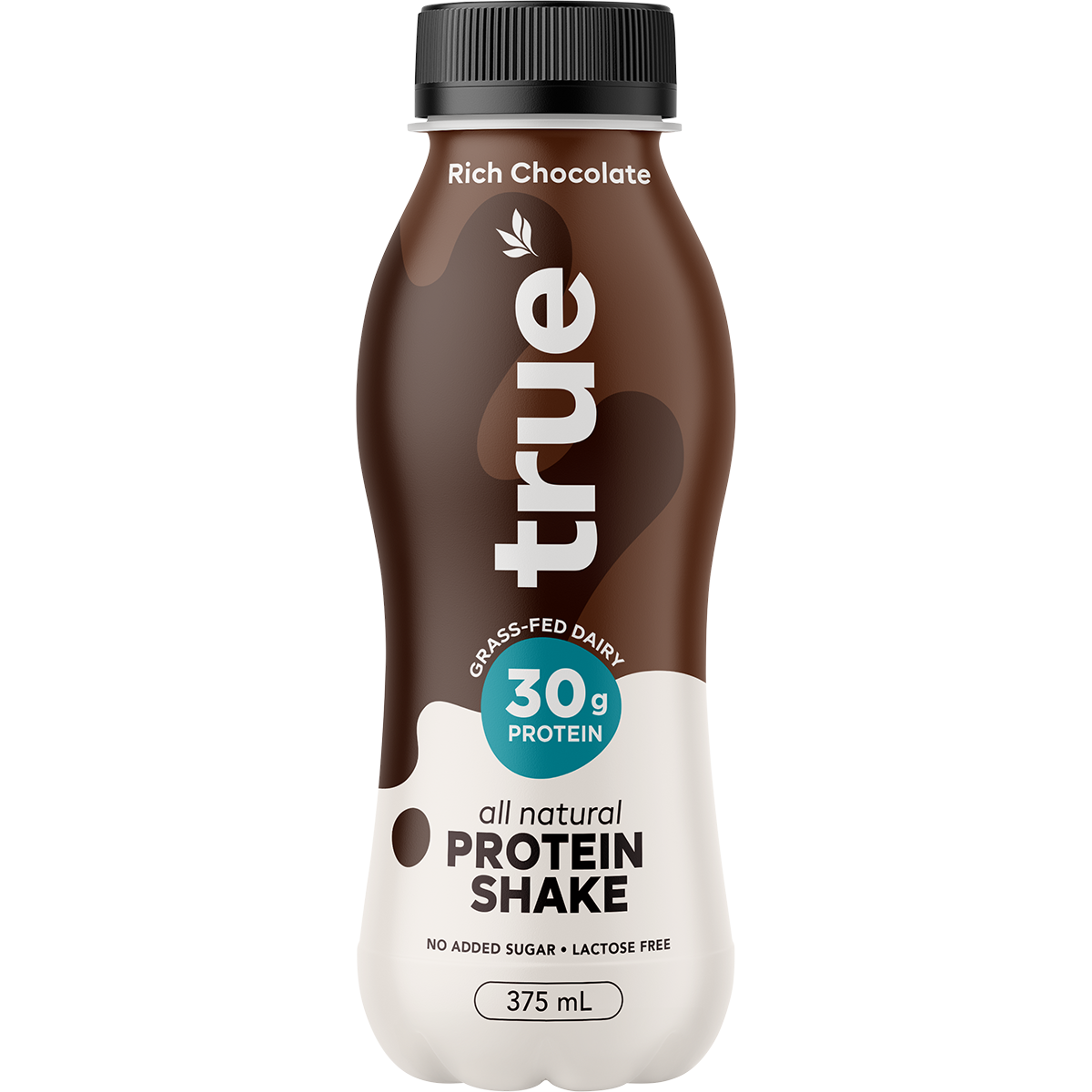 True Protein Rich Chocolate All Natural Protein Shake 375ml x 12 Pack