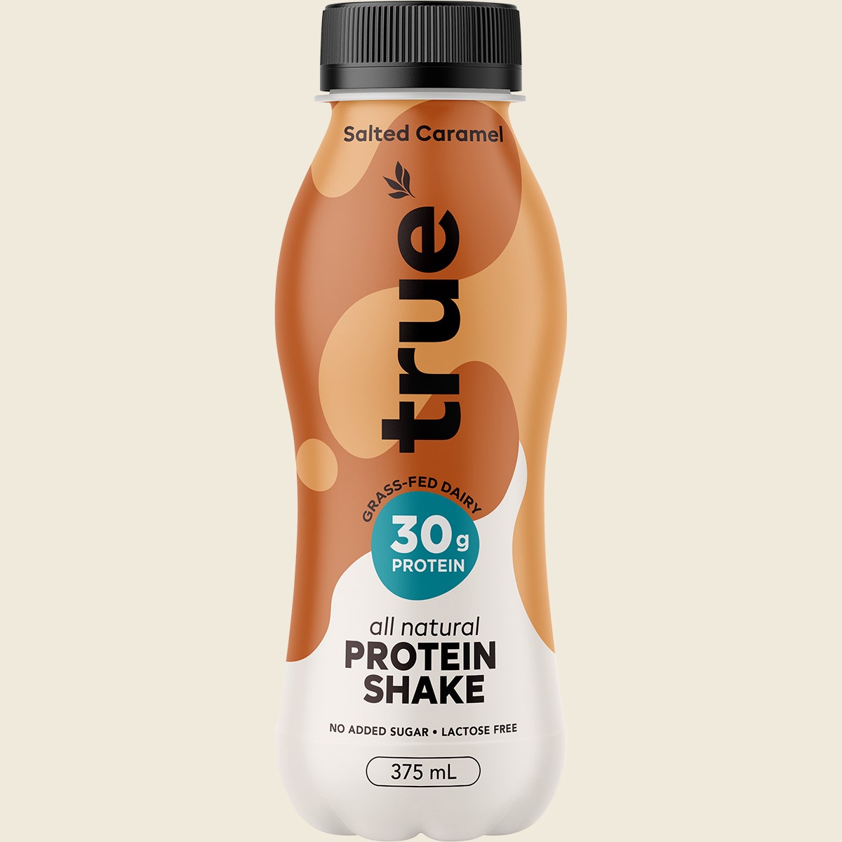 True Protein All Natural Protein Shake Salted Caramel 12x375ml