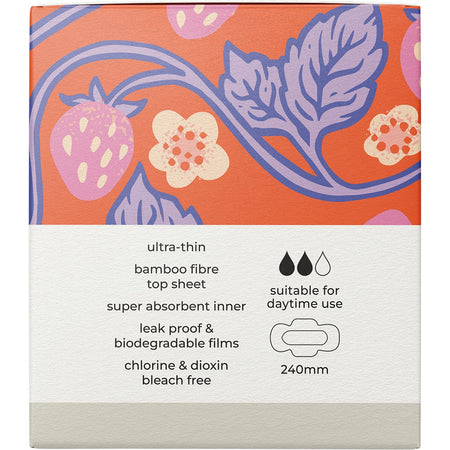 Tsuno Natural Bamboo Pads Regular Winged & Ultra Thin 30pk