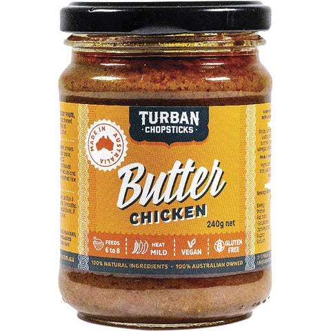 TURBAN CHOPSTICKS Curry Paste Butter Chicken 240g