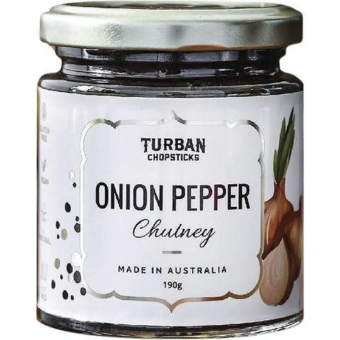 TURBAN CHOPSTICKS Chutney Onion Pepper 190g
