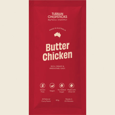 Turban Chopsticks Curry Paste Butter Chicken 12x80g
