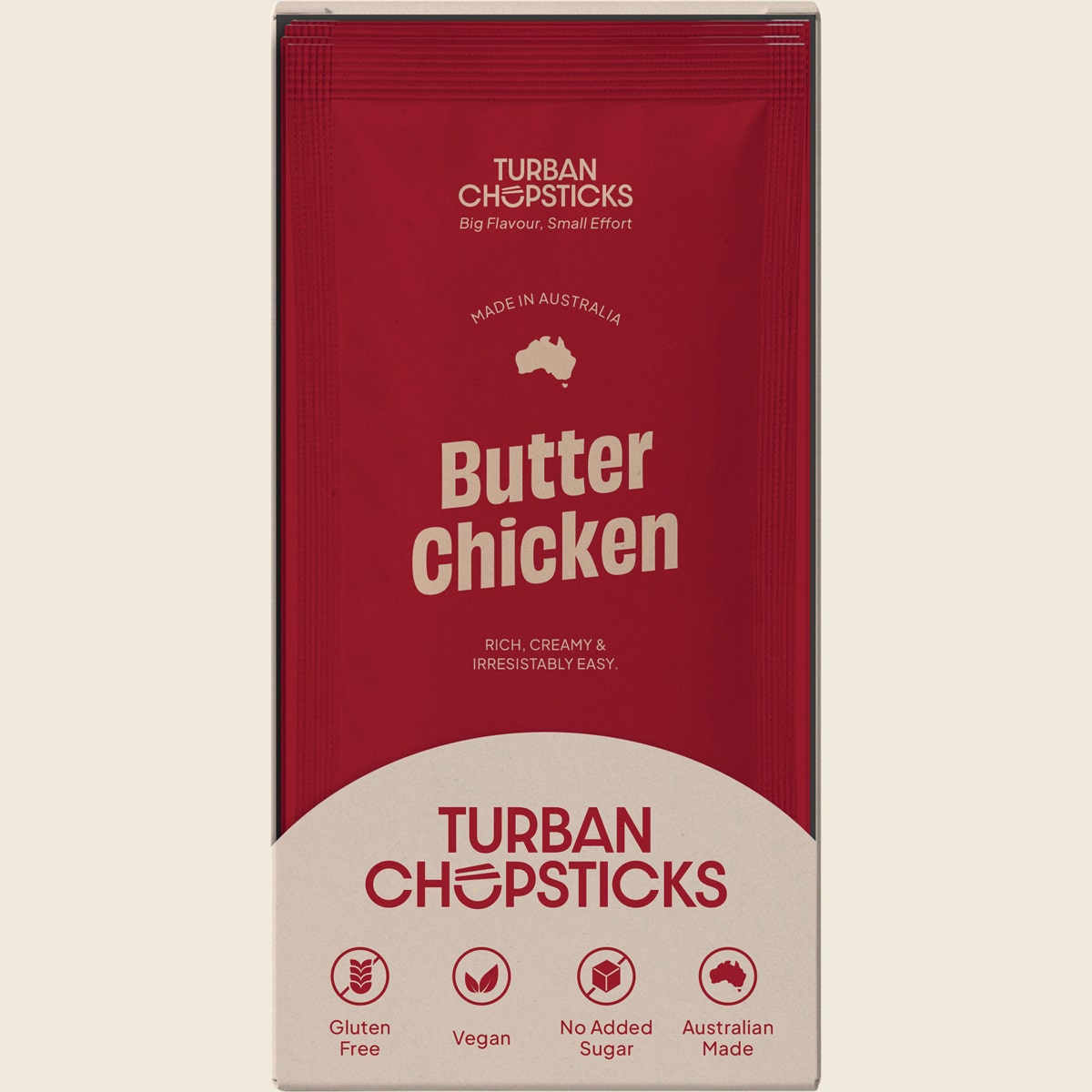 Turban Chopsticks Curry Paste Butter Chicken 12x80g