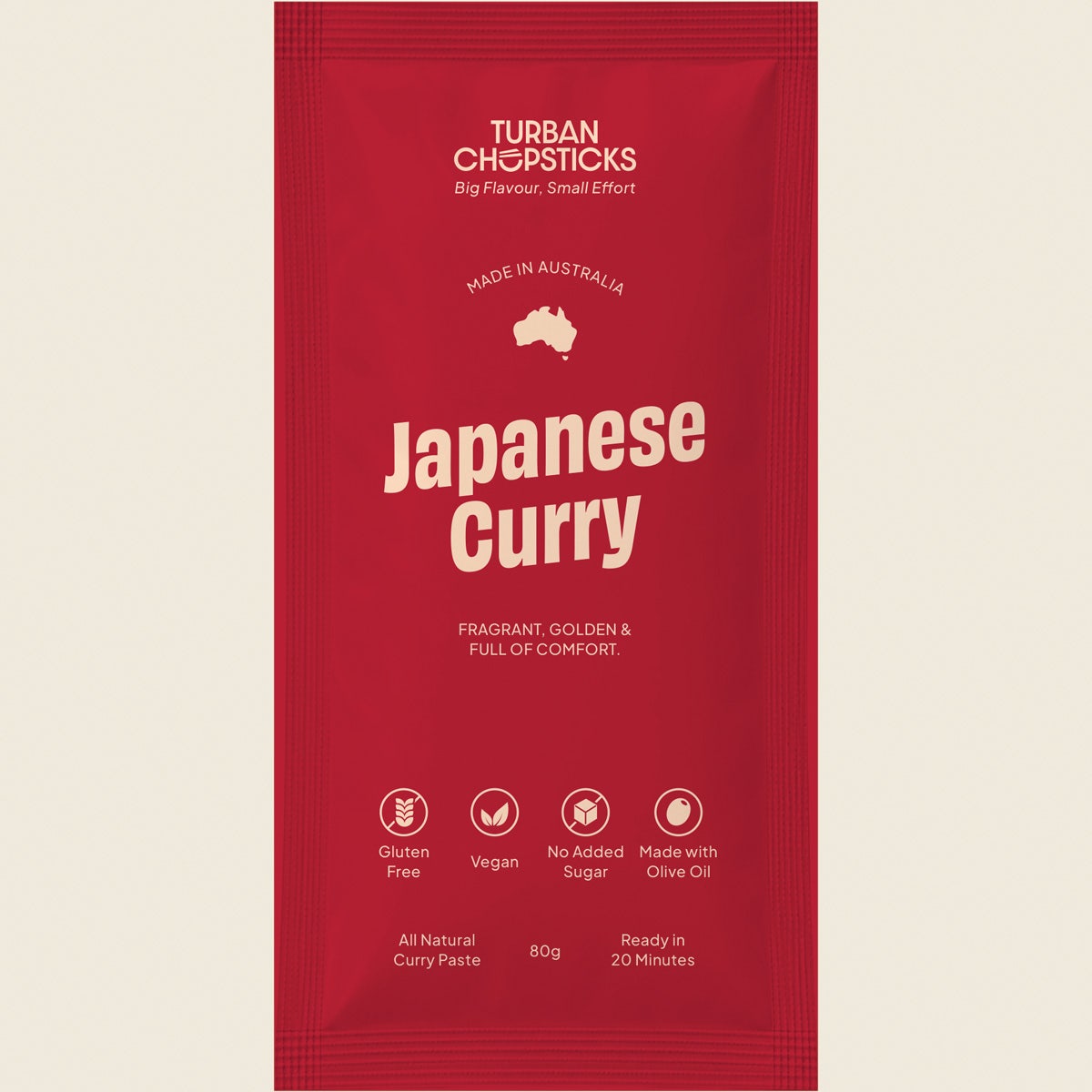 Turban Chopsticks Curry Paste Japanese Curry 12x80g