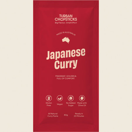 Turban Chopsticks Curry Paste Japanese Curry 12x80g