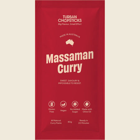 Turban Chopsticks Curry Paste Massaman Curry 12x80g