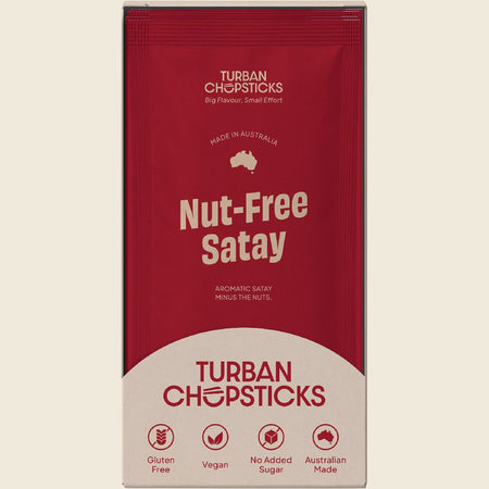 Turban Chopsticks Curry Paste Nut-Free Satay 12x80g