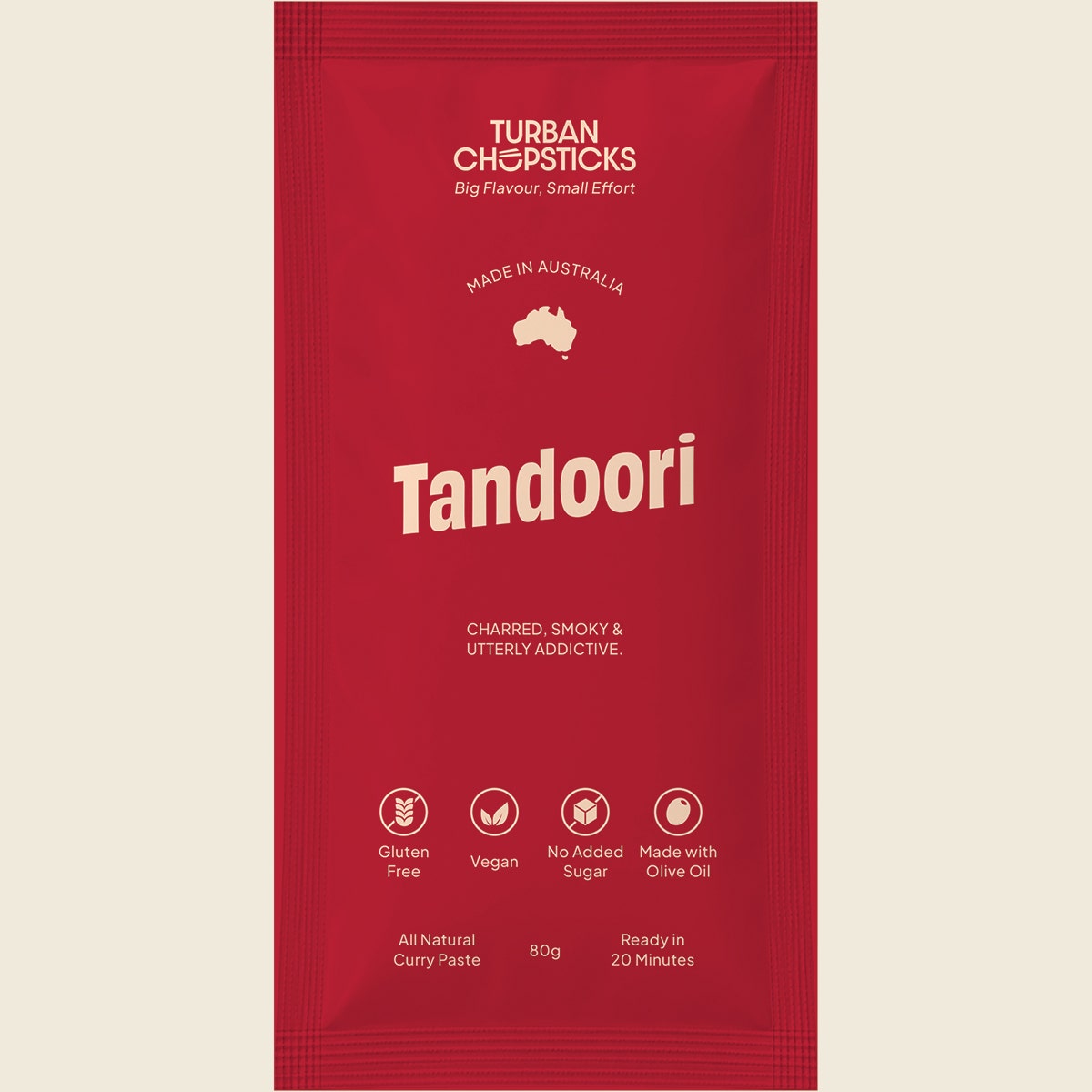 Turban Chopsticks Curry Paste Tandoori 12x80g