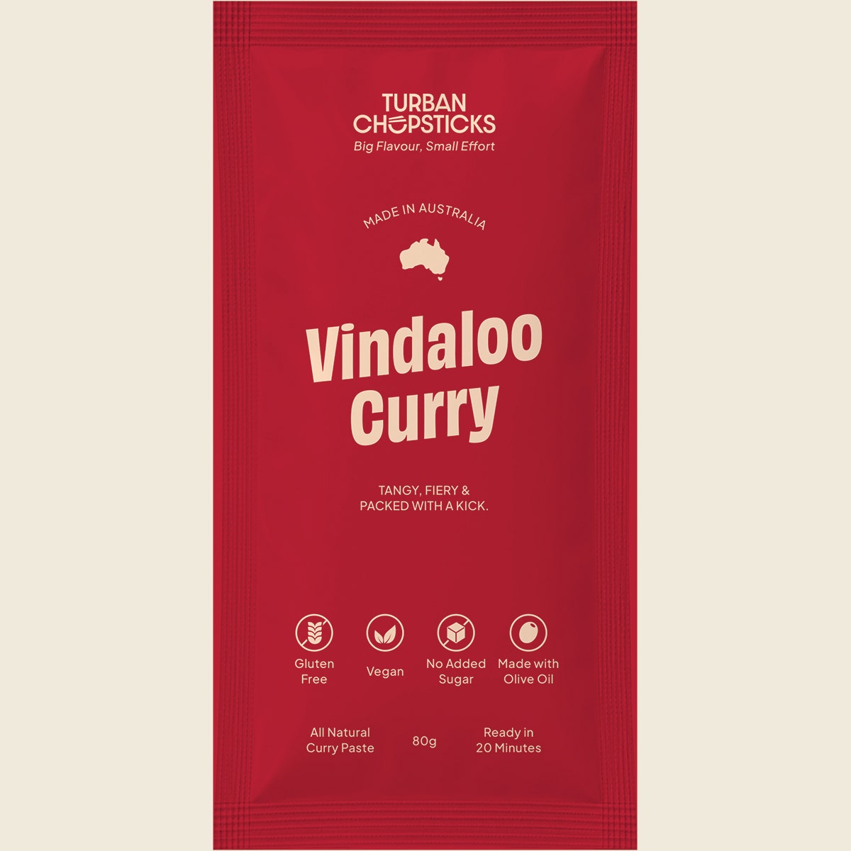 Turban Chopsticks Curry Paste Vindaloo Curry 12x80g