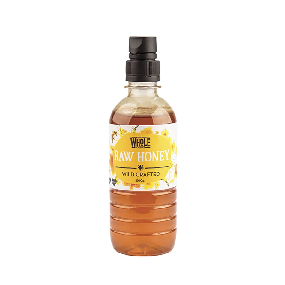 THE WHOLE FOODIES Honey (Wild Crafted) Squeeze 500g