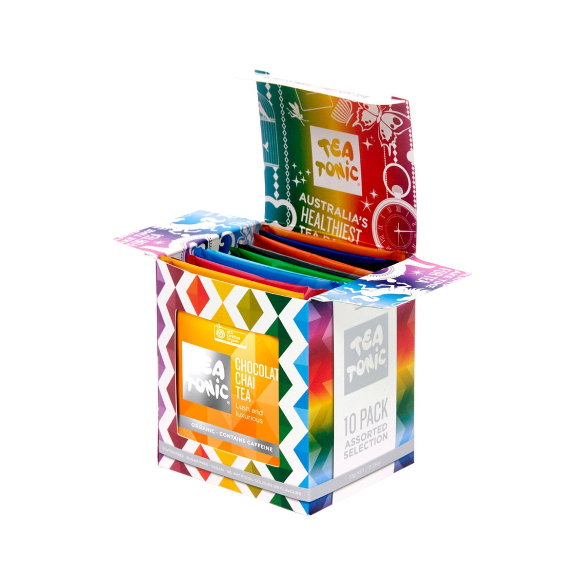 Tea Tonic Favourites Colourful x 10 Tea Bags