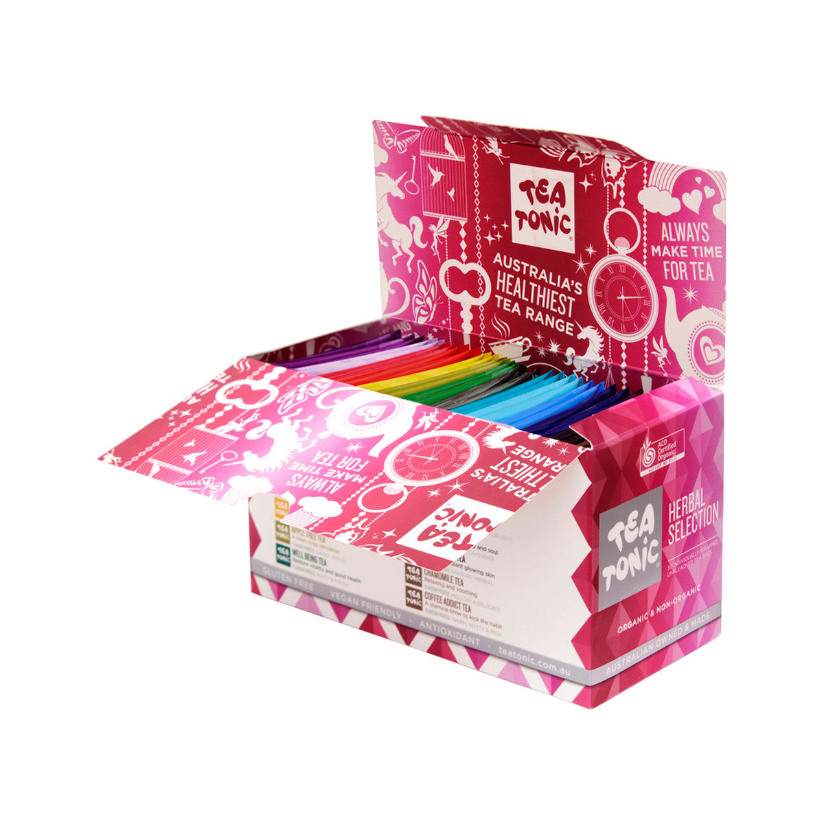 Tea Tonic Organic Herbal Selection x 30 Tea Bags