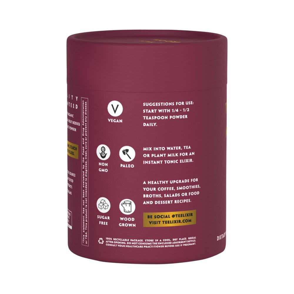 Teelixir Organic Turkey Tail Mushroom Gut/immune Strength 100g