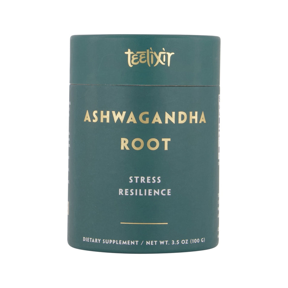 Teelixir Organic Ashwagandha Root (Stress Resiliance) 100g