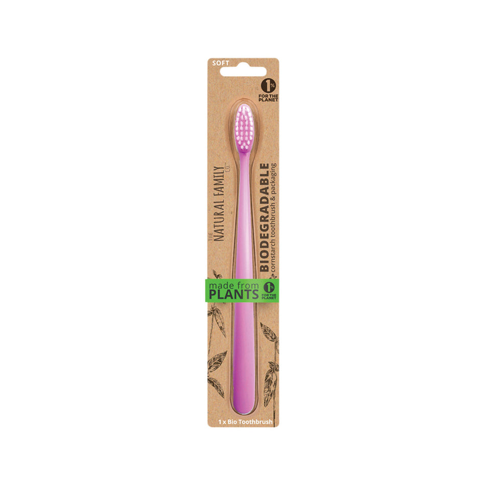 NFCO. Bio Toothbrush Neon Soft (Colours may vary) (Single)