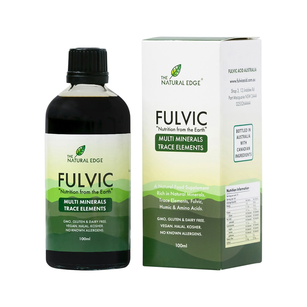 The Natural Edge Fulvic Multi Minerals Trace Elements 100ml