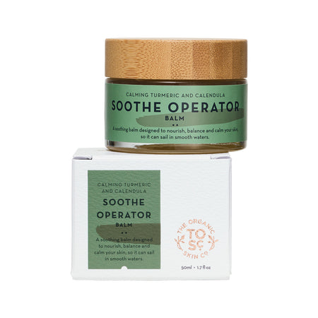 The Organic Skin Co Organic Soothe Operator Balm Calming Turmeric and Calendula 50ml