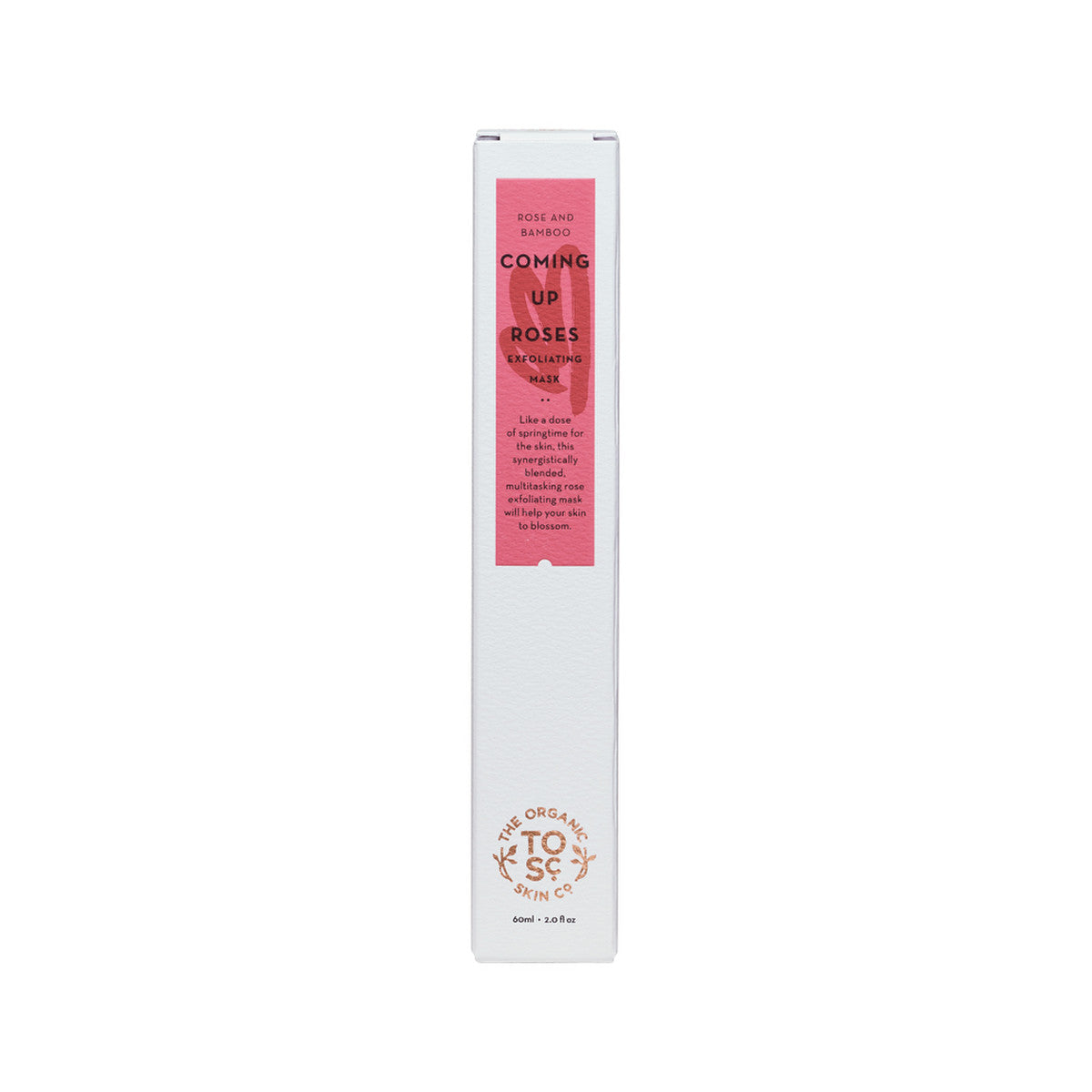 The Organic Skin Co Organic Coming Up Roses Exfoliating Mask Rose and Bamboo 60ml