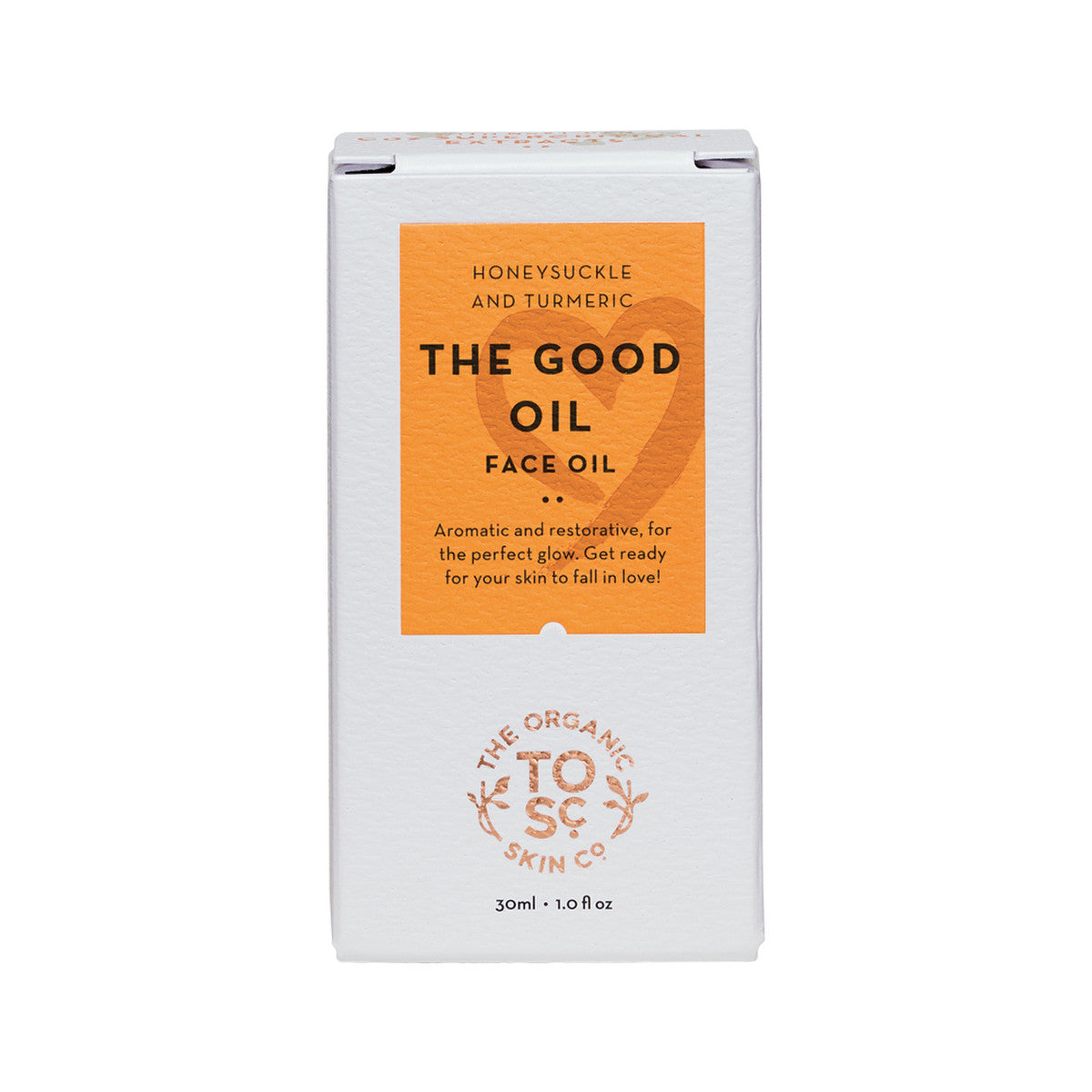 The Organic Skin Co Organic The Good Oil Face Oil Honeysuckle and Turmeric 30ml