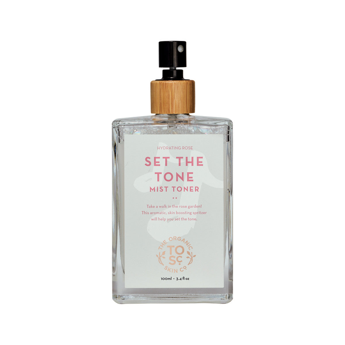 The Organic Skin Co Organic Set The Tone Mist Toner Hydrating Rose 100ml