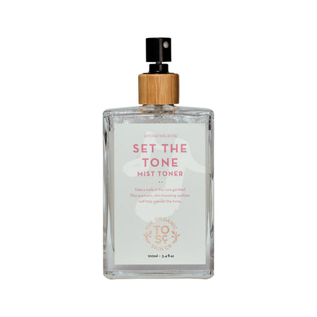 The Organic Skin Co Organic Set The Tone Mist Toner Hydrating Rose 100ml