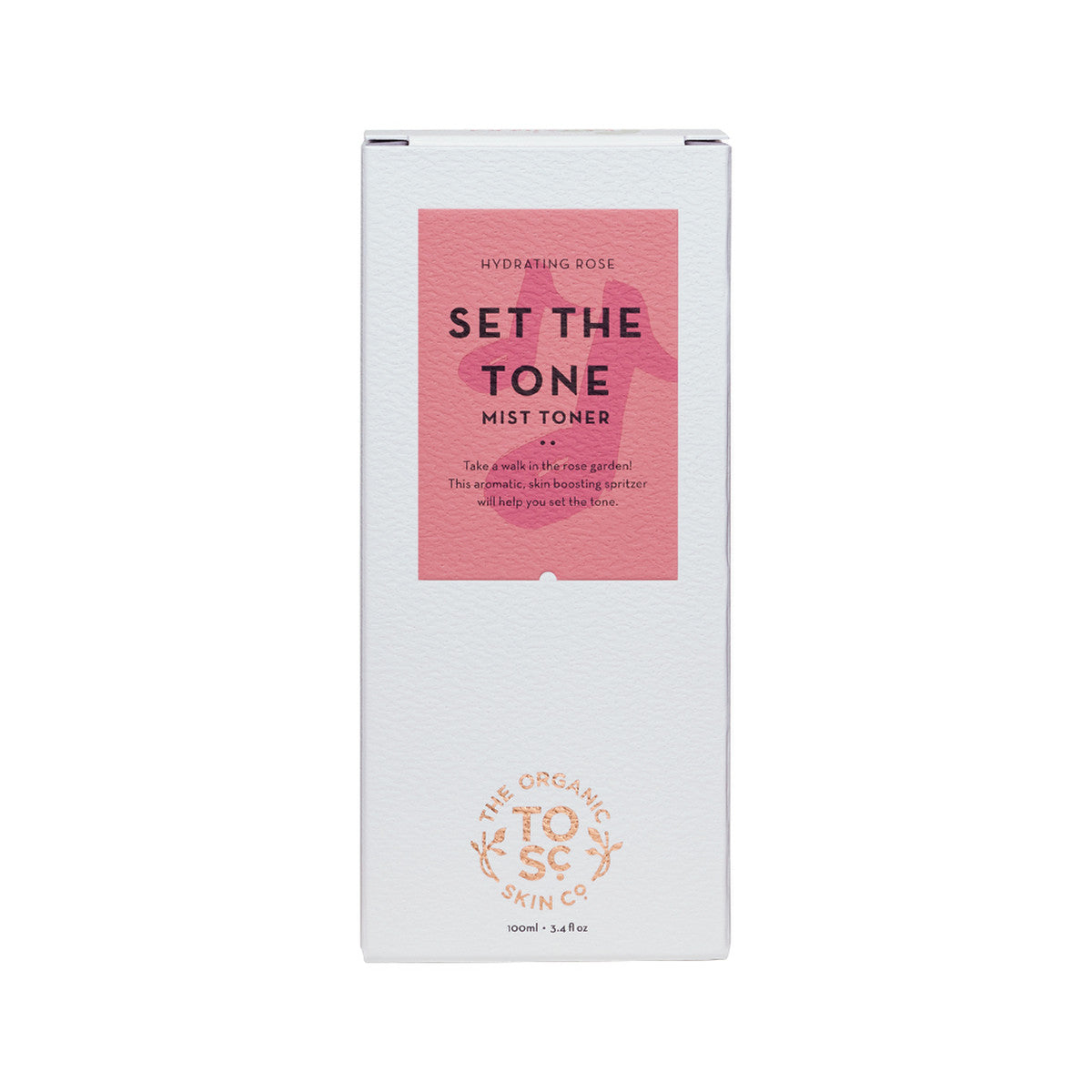 The Organic Skin Co Organic Set The Tone Mist Toner Hydrating Rose 100ml