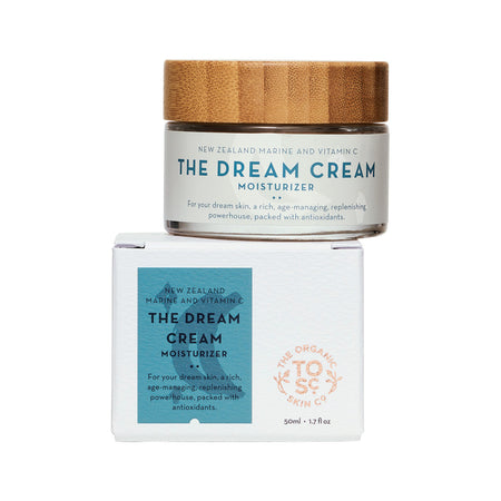 The Organic Skin Co Organic The Dream Cream Moisturiser New Zealand Marine and Vitamin C 50ml