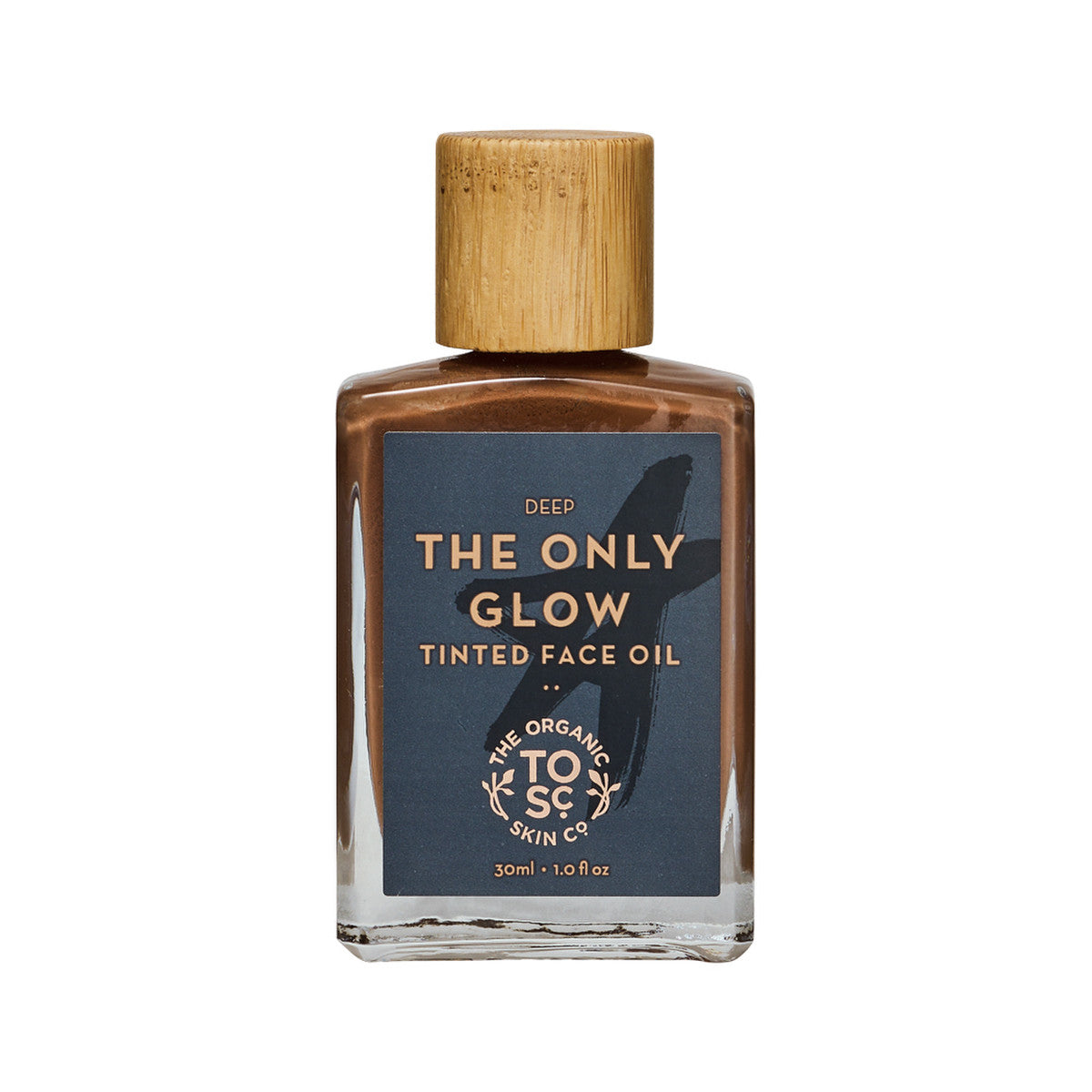 The Organic Skin Co Organic The Only Glow Tinted Face Oil Deep 30ml