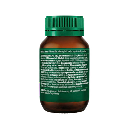 Thompson's B Complex Plus Herbs 60 Tablets