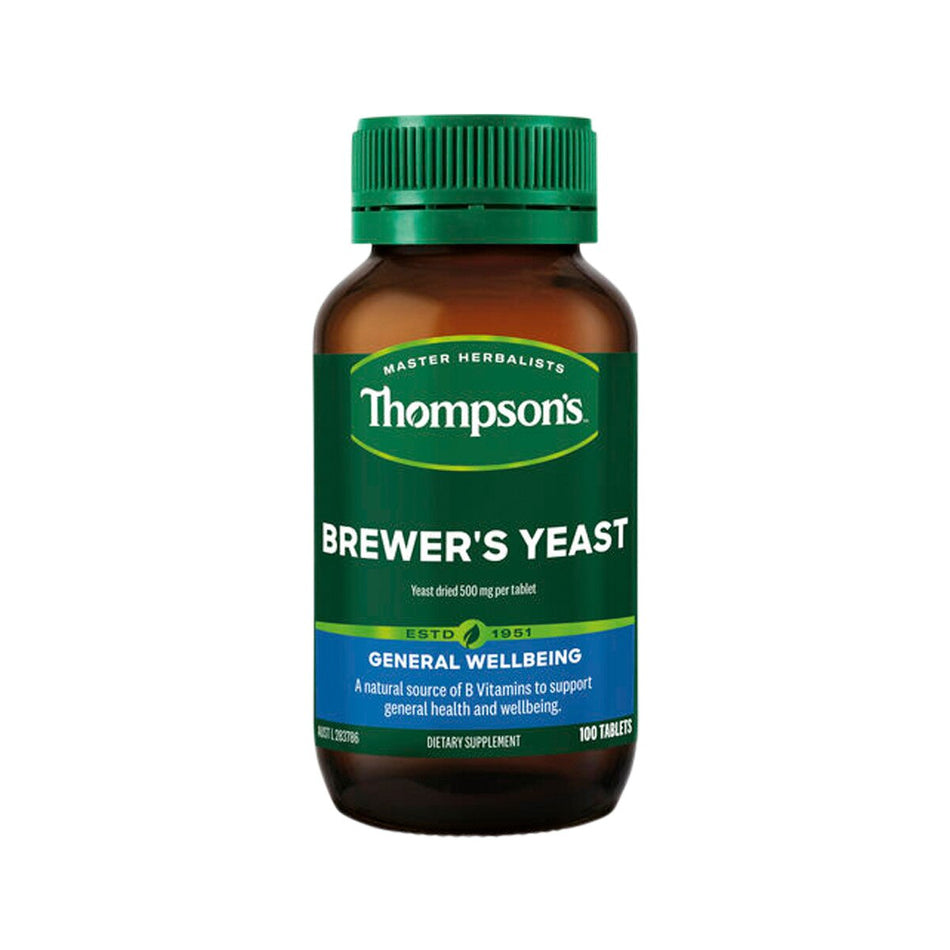 Thompson’s Brewers Yeast 100 Tablets