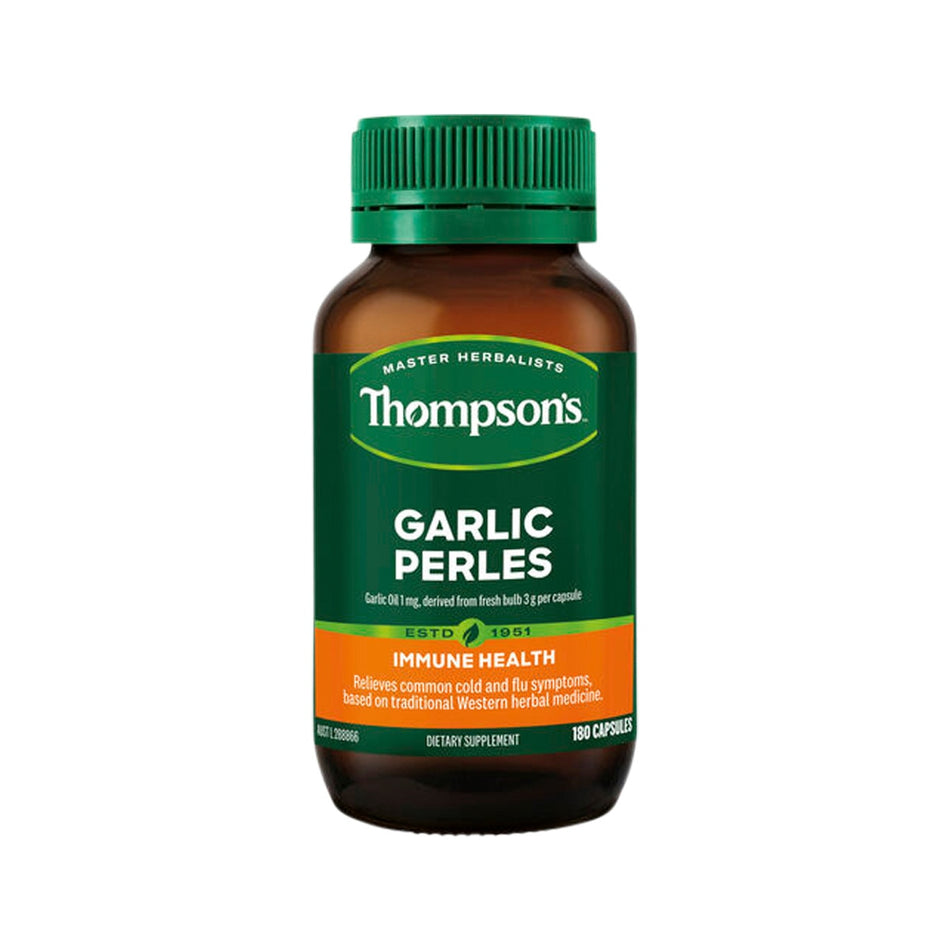 Thompson's Garlic Perles 180 Capsules