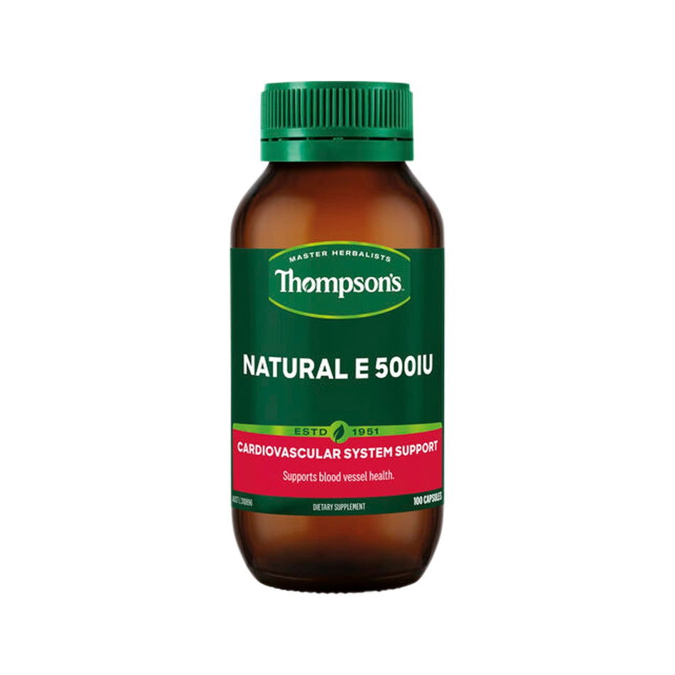 Thompson’s Natural E 500iu 100 Capsules