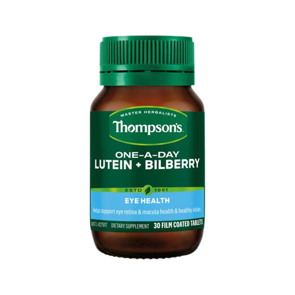 Thompson’s One-A-Day Lutein + Bilberry 30 Tablets