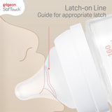 PIGEON SOFTOUCH PP BT 0+M 160ML TWIN PK