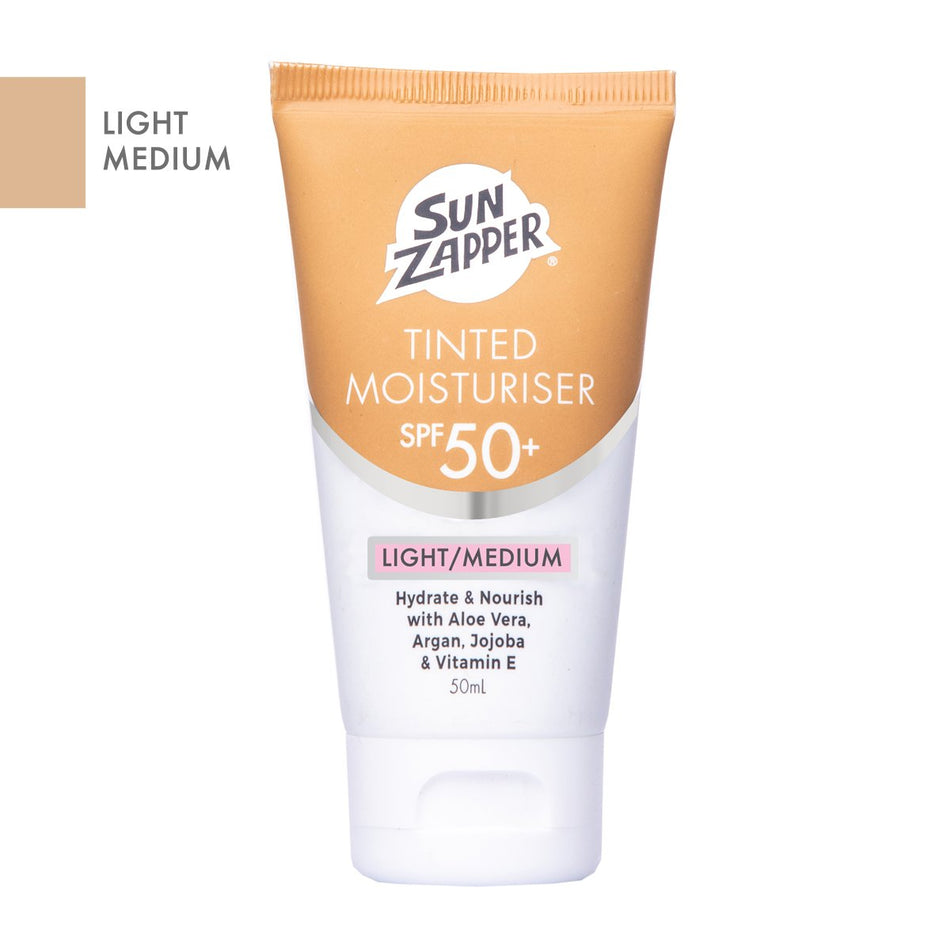 SUN ZAPPER TINTED SPF 50+ LIGHT / MEDIUM 50ml