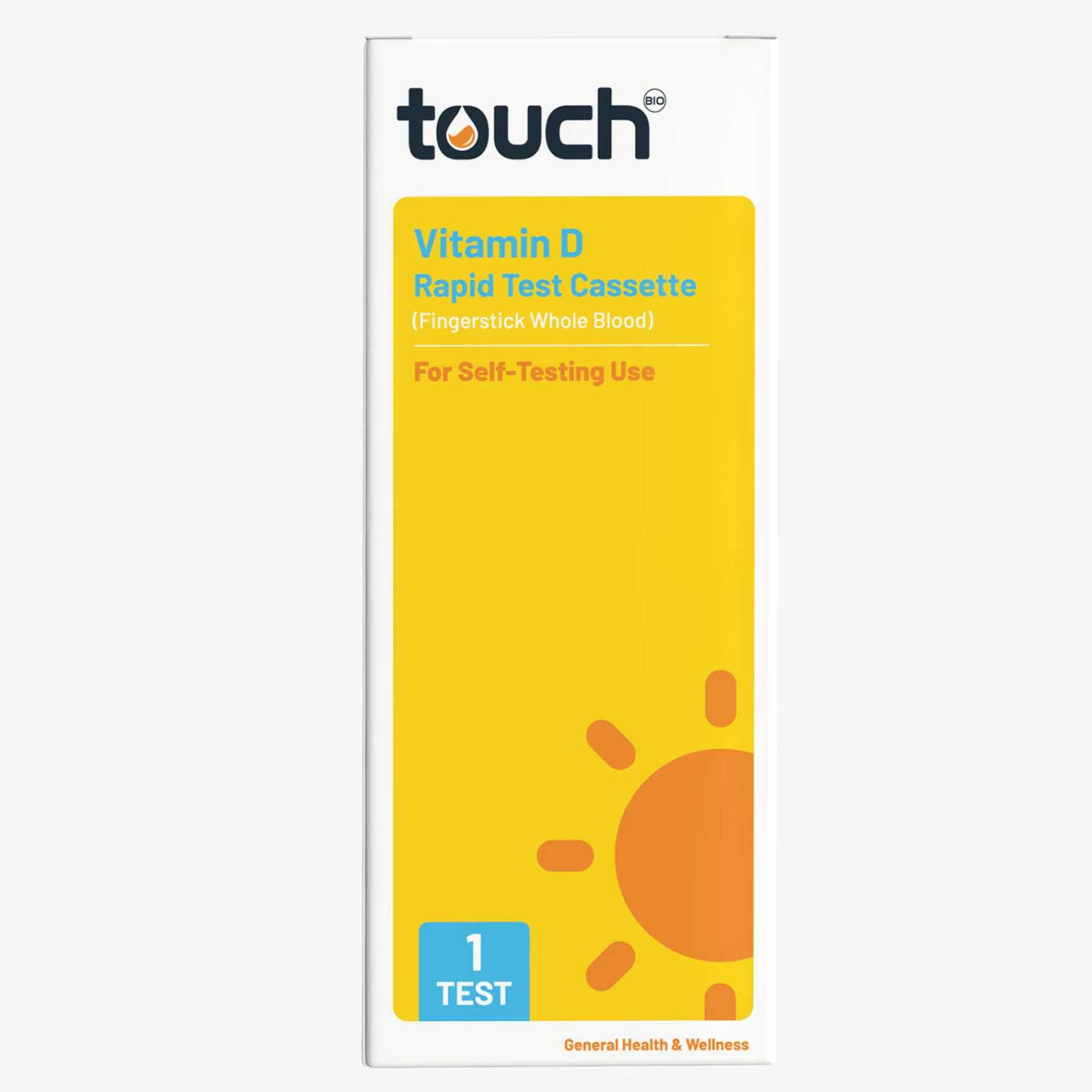 TouchBio Vitamin D Rapid Test - For Self Testing 1 Test