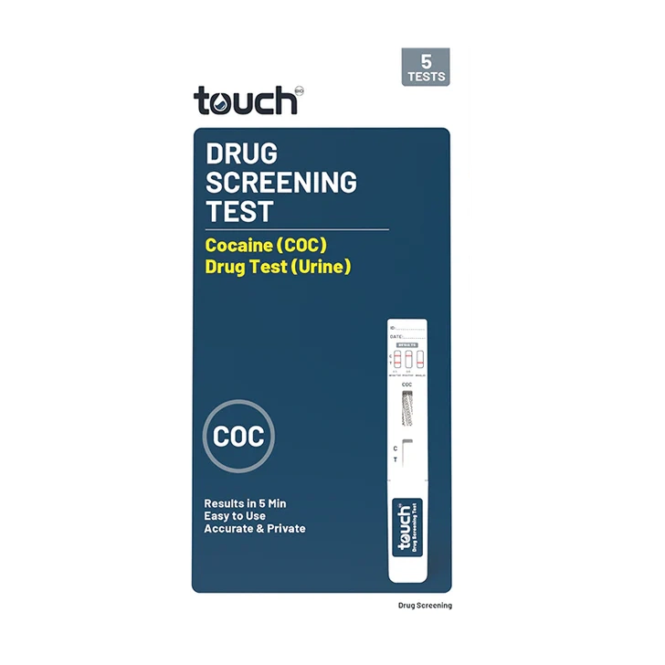 Touchbio Cocaine coc Drug Screening Test - Urine 5 Tests