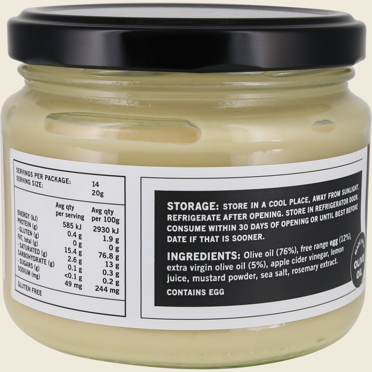 Undivided Food Co Good Fat Mayo 6x280g