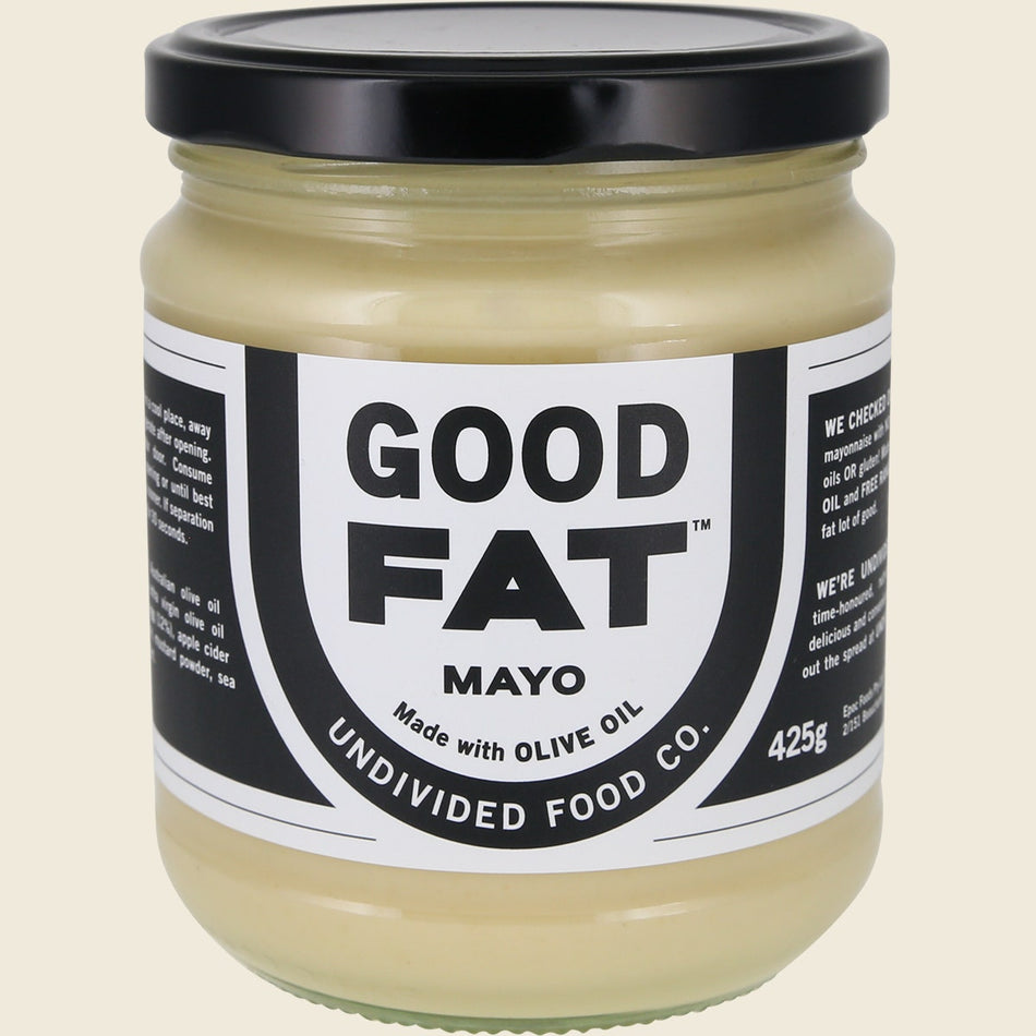 Undivided Food Co Good Fat Jumbo Mayo 8x425g