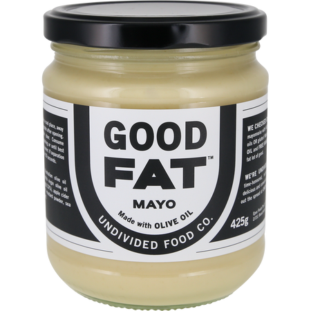 Undivided Food Co. Good Fat Jumbo Mayonnaise 425g x 8 Pack