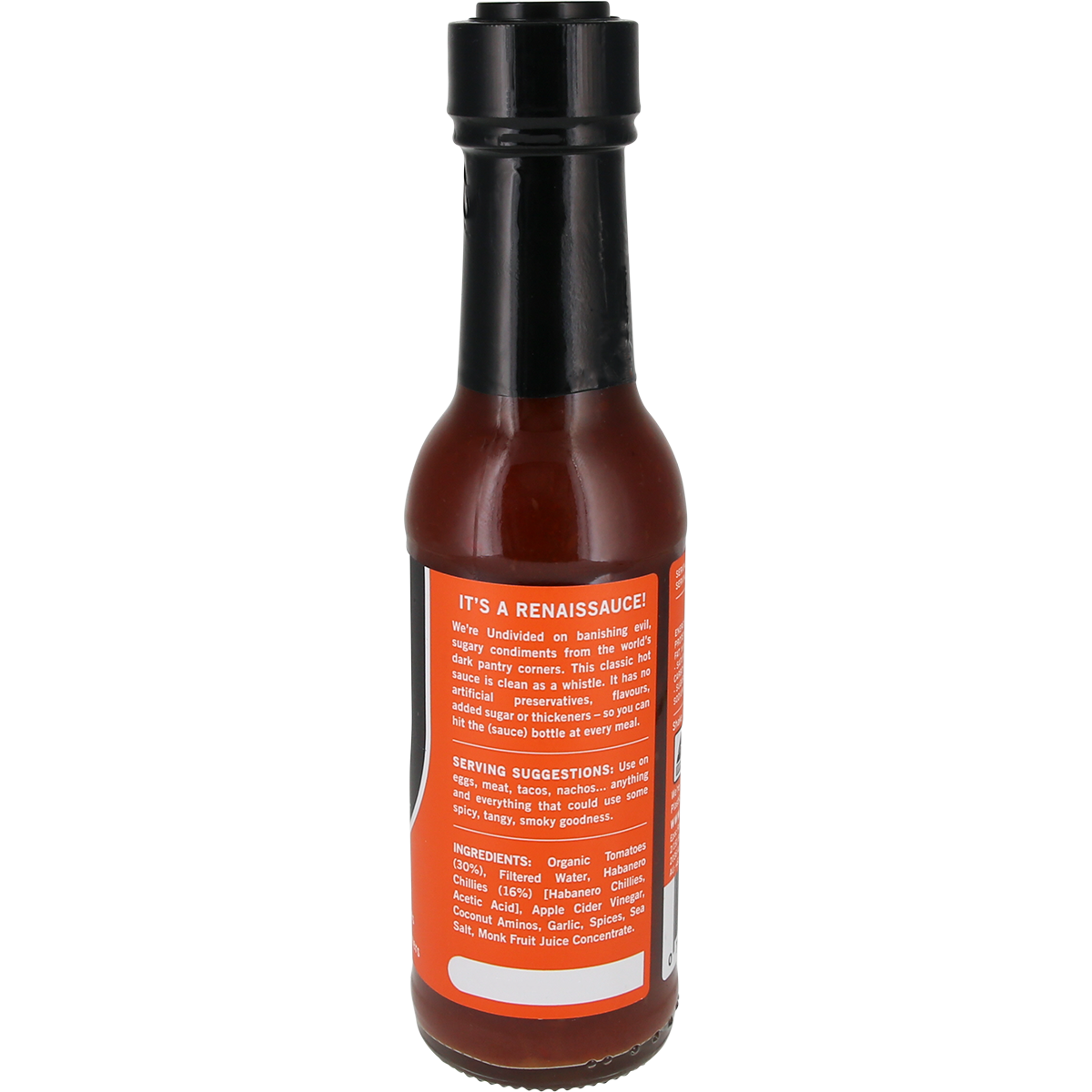 Undivided Food Co. Good Sauce Hot Habanero 150ml x 6 Pack