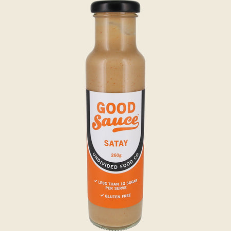 Undivided Food Co Good Sauce Satay 12x260g