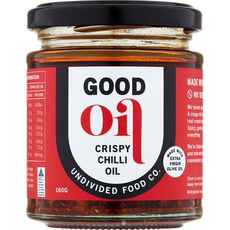 Undivided Food Co. Good Oil Crispy Chilli 170g x 6 Pack