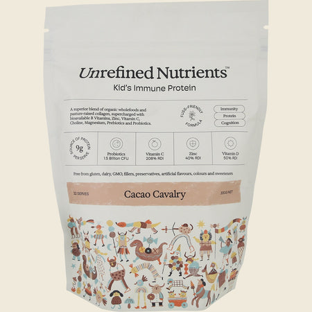 Unrefined Nutrients Kid's Immune Protein Cacao Cavalry 330g