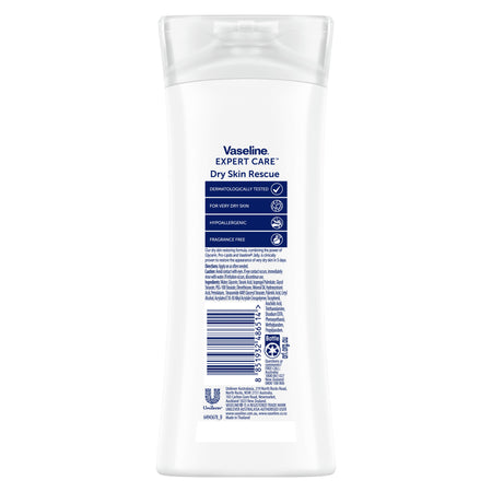 Vaseline Body Ltn Dry Skin Rescue 225ml
