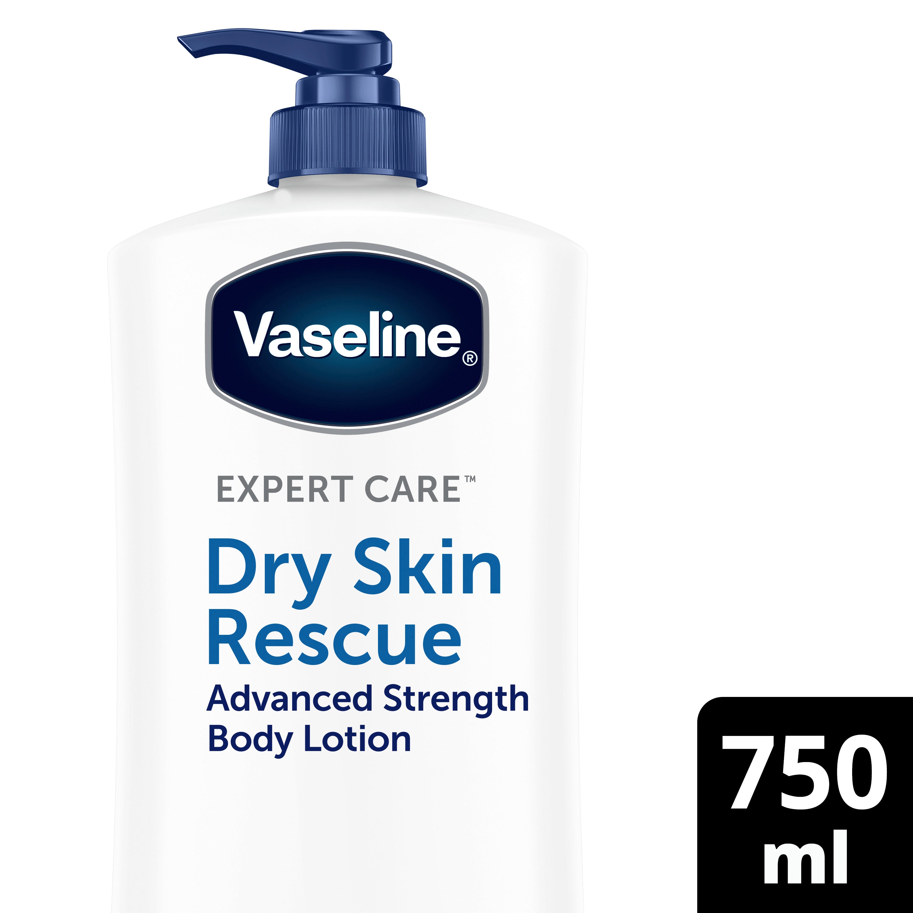Vaseline Body Lotion Dry Skin Rescue 750ml