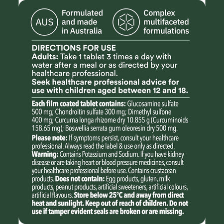 Ultra Nature Joint & Pain Relief 90T